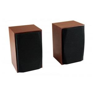 Boxe 2.0 Media-Tech MT3151 WOOD-X - Set of small, stereo speakers, powerd by USB port, RMS 10W
